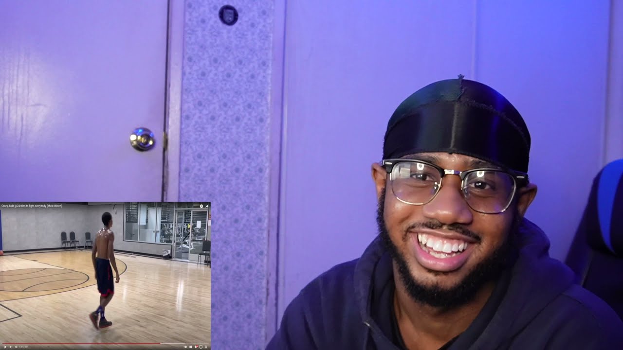 DaRealOsg TJ - Crazy Dude @24 tries to fight everybody (Reaction)