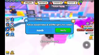 Use Code Noobarm Wrestling Simulator