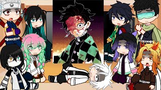 ^|• Hashiras React To Tanjiro Kamado •|^ []Demon slayer[] ⚠️ANGST?… [] Part 1/?