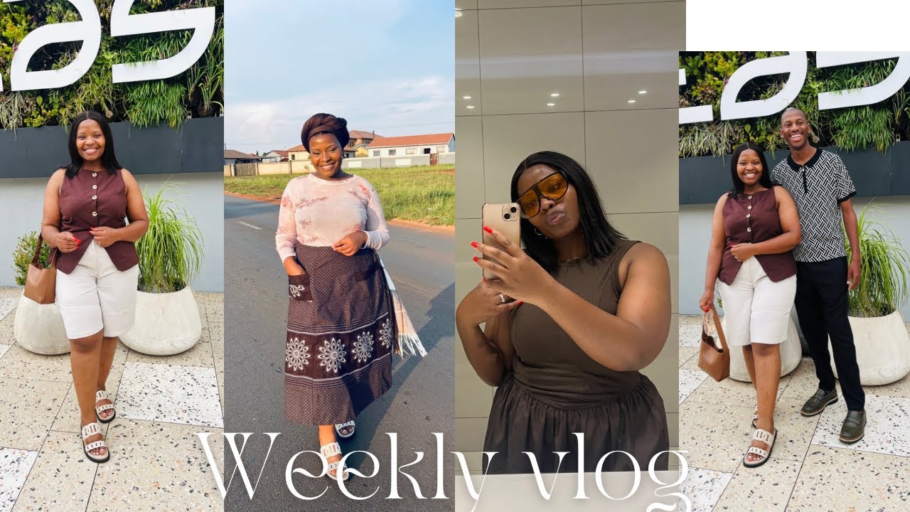 Weekly vlog: Healthy habits| shopping| Galavanting with my man…#southafricanyoutuber 