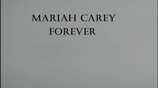 Mariah Carey - Forever Lyrics Resimi