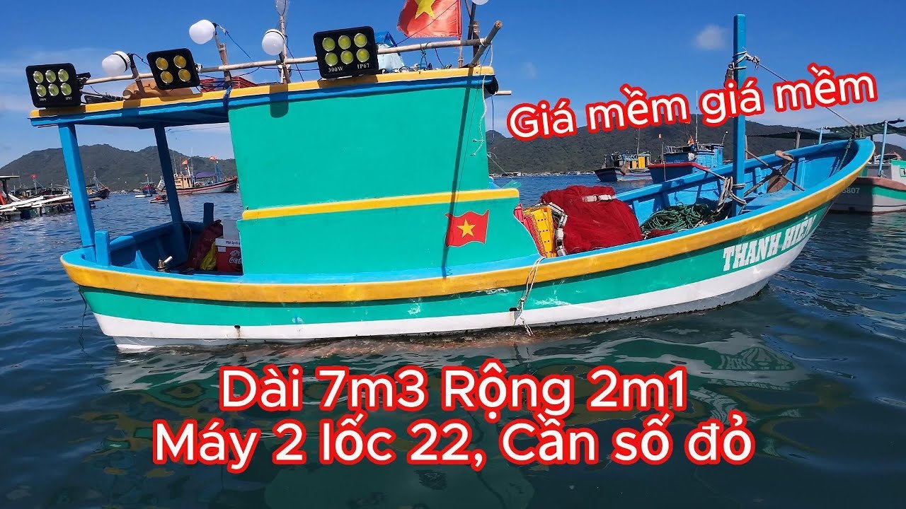 [261] Thuyền Mới Đóng Chủ Rao Bán Chỉ Có 105Tr