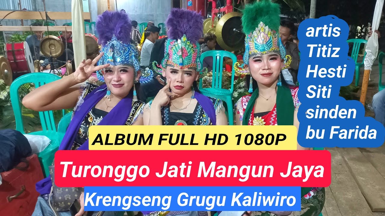 Turonggo Jati Mangun Jaya Krengseng Grugu  gelar pentas lenggeran dikandang sendiri