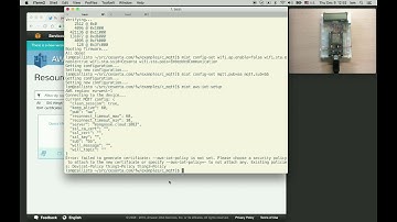 Управление ESP8266 через AWS IoT MQTT