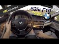 2012 | BMW 535i (F10) POV Test Drive + Acceleration 0 - 240 km/h + Powersliding