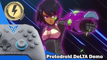 Protodroid DeLTA Demo | Motion control with Flydigi Vader 2 featuring reWASD remapper