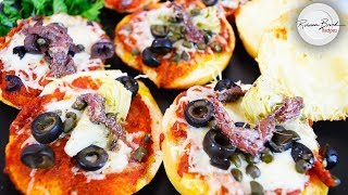 Pizza Bites of All Types | Easy Kids Recipe
