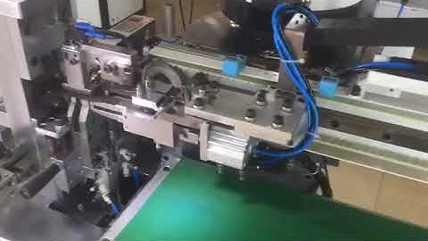AUTO SLIDER MOUNTING AND CUTTING MACHINE FOR POLYESTER ZIPPER (2-IN-1)