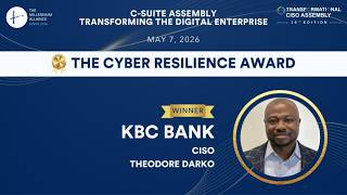 The Cyber Resilience Award 2026 | The Millennium Alliance