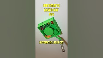 DIY Automatic Laser Cat Toy #diy #engineering #electronics #3dprinting #cats