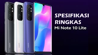 Mi Note 10 Lite, Camera Sensor Sony IMX 686, Curved AMOLED | Spesifikasi Ringkas (MALAYSIA) screenshot 5