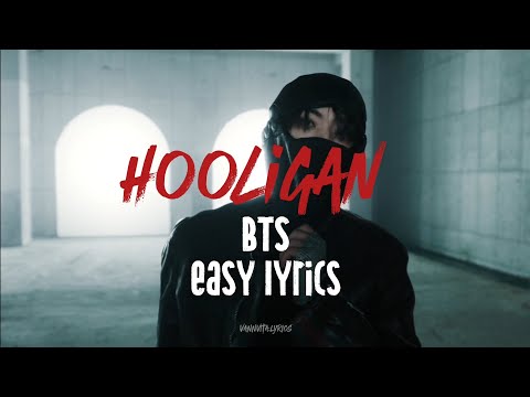 BTS - HOOLIGAN PRONUNCIACIÓN FÁCIL  / EASY LYRICS 