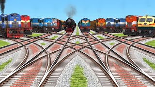 ⚡ Railway Madness Unlocked! Trains vs Impossible Junction🚨 The Track That Was Never Meant for Trains screenshot 5