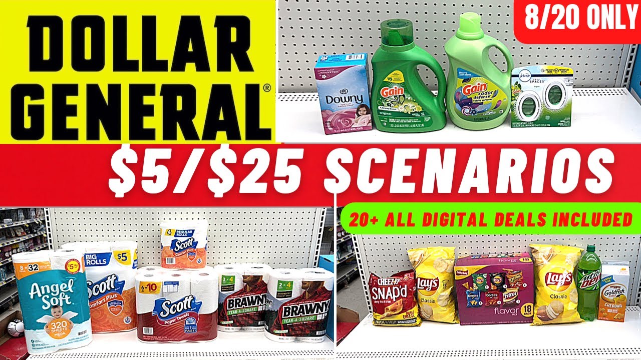 Dollar General $5 Off $25 Haul 10/7, 7 items for FREE + $2 Moneymaker