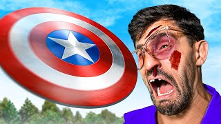 Discovering How LETHAL Captain America's Shield is *YOUTUBE DOESN'T APPROVE*