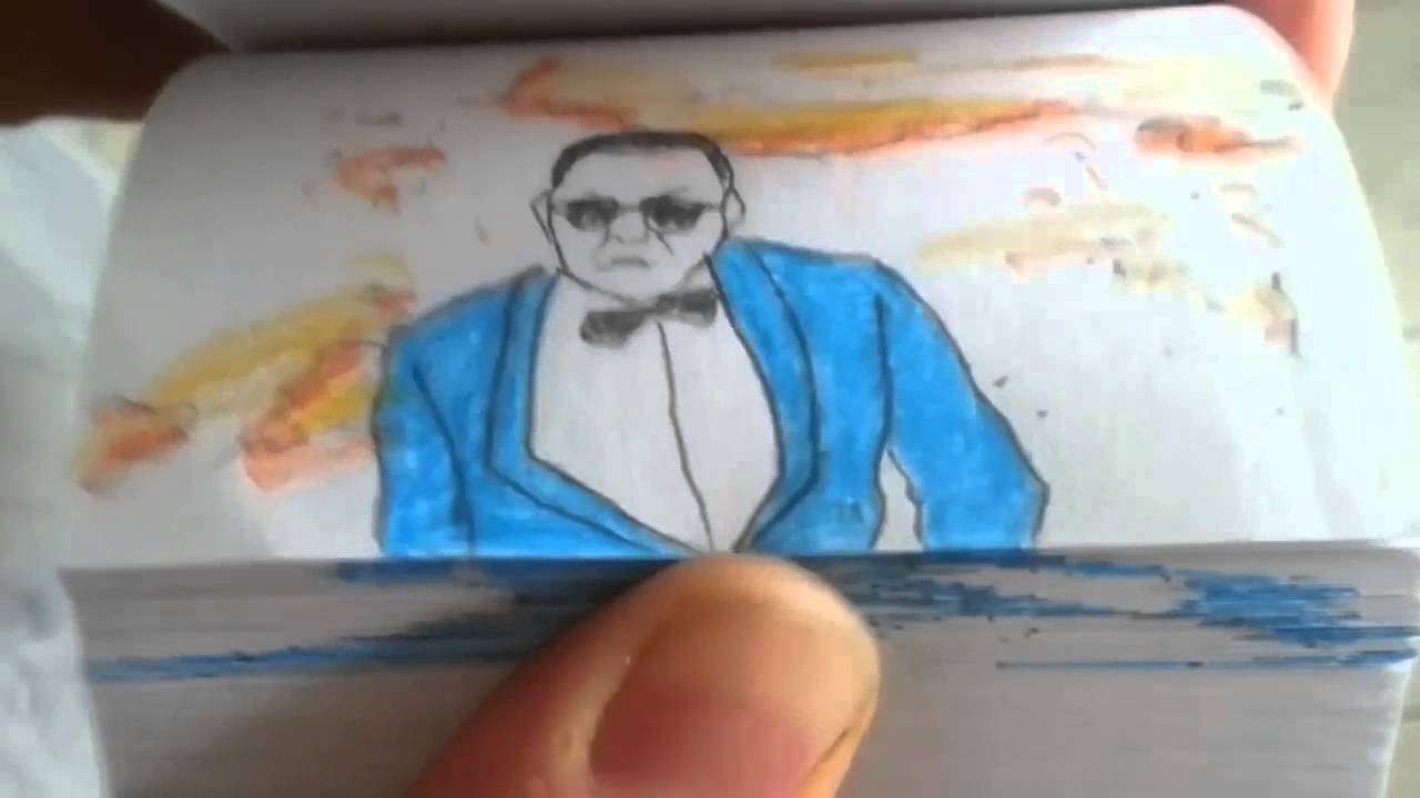PSY - Flipbook STYLE GANGNAM Par Etoilec1 HD - YouTube