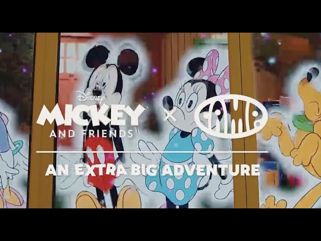 CAMP x Mickey and Friends Canvas Dome Backpack