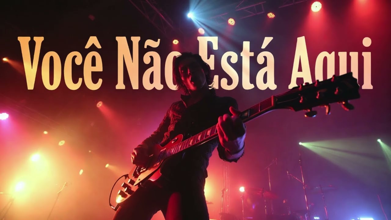 Você Não Está Aqui – Rock Romântico Emocional com Backing Vocal | Amor e Saudade