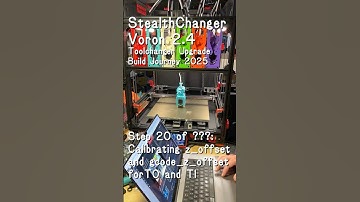 Is There an Easier Way to Calibrate Z Offsets for StealthChanger?  #3dprinting #toolchanger #voron