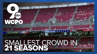 Cincinnati Reds set a new record for lowest attendance