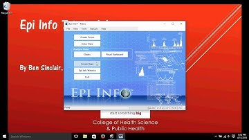 Epi Info 7: Introduction