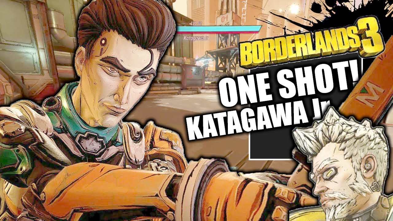 Borderlands 3 MAYHEM 3 ONE SHOT KILLED!! KATAGAWA JR, ZANE How to ONE