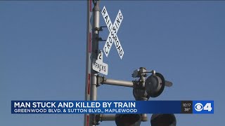 Man killed after being struck by train in Maplewood overnight
