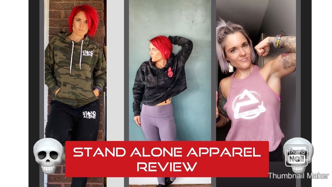 Stand Alone Apparel Review Gym Clothing YouTube