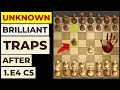New brilliant e4  c5 tricks for white  unknown antisicilian defense