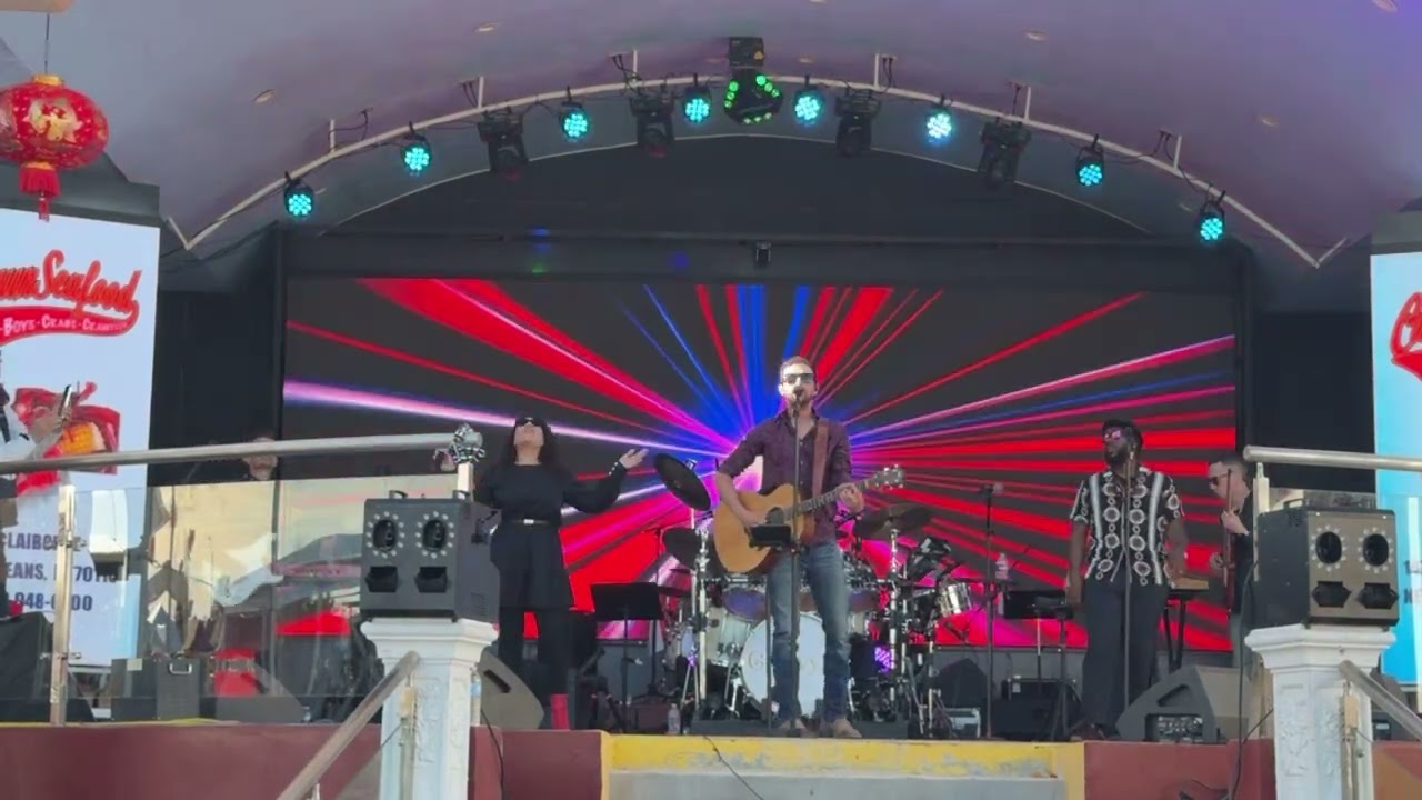 Hotel California Cover by Groovy 7 band in New Orleans 