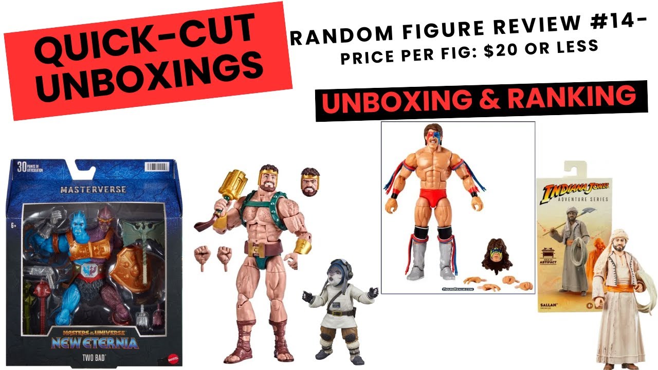 Random Figure Review #14 - Price per fig $20 or less - YouTube