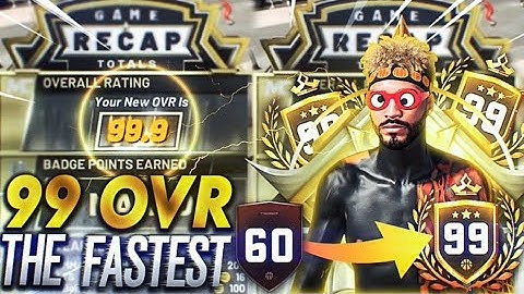 FASTEST 99 OVERALL METHOD IN NBA 2K20! HIT 99 OVERALL IN A DAY! BEST METHOD TO HIT 99 OVERALL NBA 2K