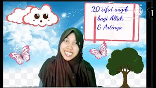 Menghafal 20 sifat wajib bagi Allah dan artinya.#Diniyahbisa #Aqidah #kls2