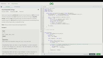 Geeks For Geeks Mega Job A Thon Contest Solutions || 5th july 2023