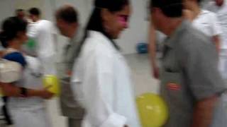 Ginastica Laboral - Dança da bexiga !!