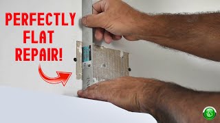 The Best And Only Way To Repair Holes In Drywall! (Bump Free)