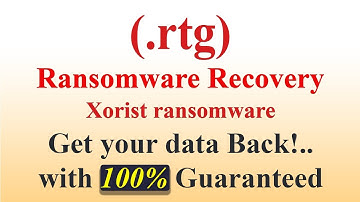 || SOLVED || Rtg (.rtg) Xorist ransomware virus – removal and decryption