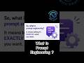 Prompt Engineering Explained | Fix This Mistake to Get Better AI Results 🚀 #shorts #shortsfeed #tech
