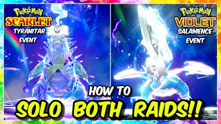 SOLO Event Raids for Salamence & Tyranitar EASILY in Pokemon Scarlet & Violet