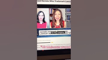 FIRST NFT TRADEMARK LAWSUIT - HERMES DEFEATS BIRKINS! #short