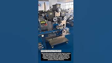 Automatic Encrusting & Filling Machine – Smart Pastry and Snack Production Line 🍪🤖