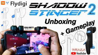 Flydigi Shadow Stinger 2 Mobile Gaming Trigger Unboxing And 6 Finger Cod Mobile Gameplay