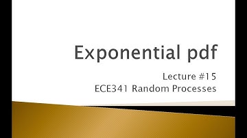 341.15 Exponential Distribution