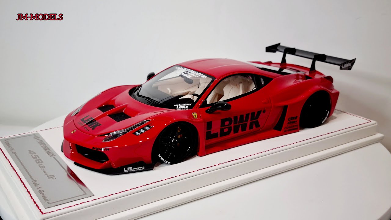 LB特注 Liberty Walk 1/18 Ferrari 458Italia Amazon | LBWK 1/18 フェラーリ Ferrari 458 Italia LB Works Liberty