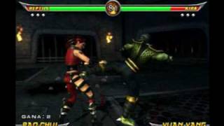 MK: Armageddon - Reptile VS Kira