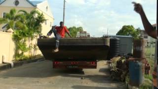 Mobilization of 2 Sectional Pontoon Barge (Part 13)