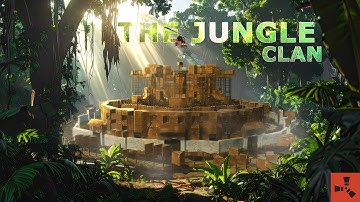 We BUILT The First JUNGLE CLAN FORTRESS in Rust | OT Zerg Movie