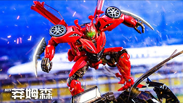 Decepticon‘s hunter！Studio Series SS71 Autobot Dino stop motion animation.Transformers TF3 Dino