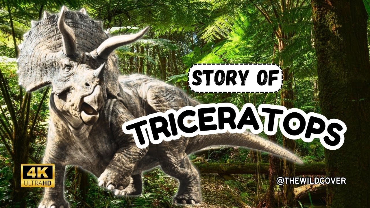 Story of three-horned giant Triceratops | Triceratops journey | Triceratops the living tank