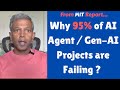 Why 95% of AI Agent / Gen-AI Projects Failing | MIT Report Summary | Top 5% Success Techniques